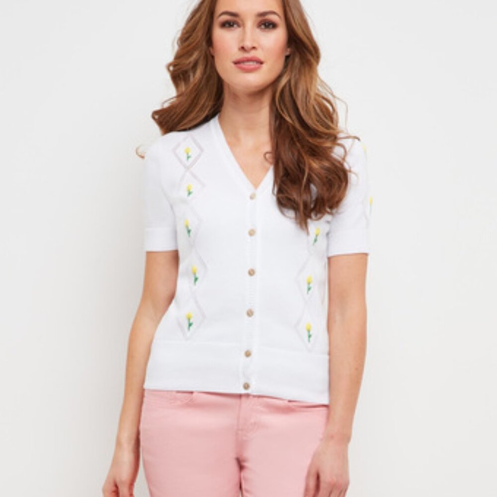 Tulip Cardigan with Buttons